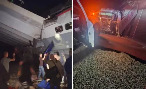 bridge collapse Bryansk region Train Accident in Russia12