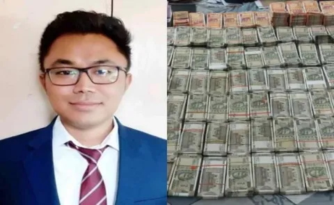 Odisha IAS officer Dhiman Chakma caught accepting Rs 10 lakh bribe