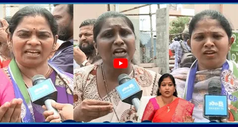 YSRCP Women Leaders Fire On Vangalapudi Anitha