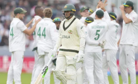 Usman Khawaja joins unwanted list during 20-ball duck in WTC final against SA6