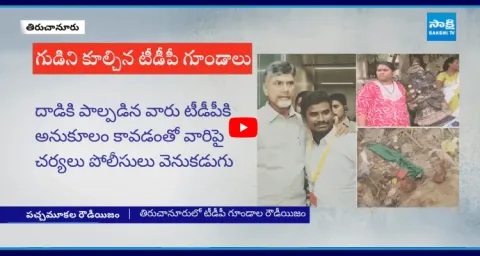 Pawan Kalyan Silence On TDP Goons Demolished Varahi Ammavari Temple