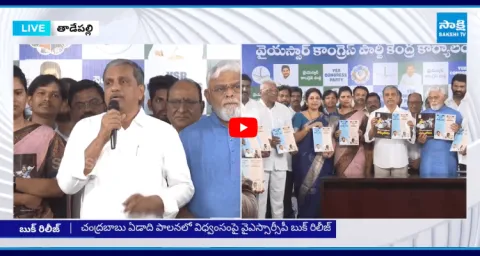 YSRCP Releases Book On Kutami Govt One Year Rule