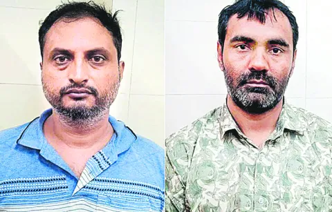 Police arrest two fraudsters from Hyderabad