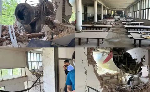 Air India Flight AI171 crashes into BJ Medical College hostel in Ahmedabad