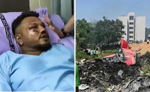 What lone Air India India survivor said in video call to father7