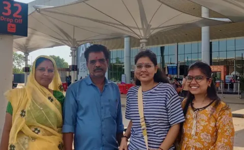 Air India pane crash Auto Driver Daughter On Way To London To Pursue MTech  tragedy