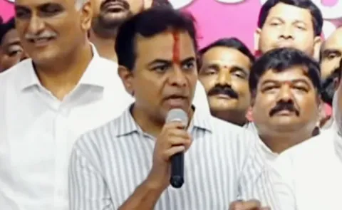 Ktr Slams Revanth Reddy Over Acb Investigation On Formula E Car Race Case2