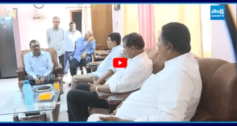 YSRCP Leaders Meet Kommineni Srinivasa Rao