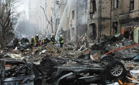 15 people died In Russian Drone Strike On Kyiv15