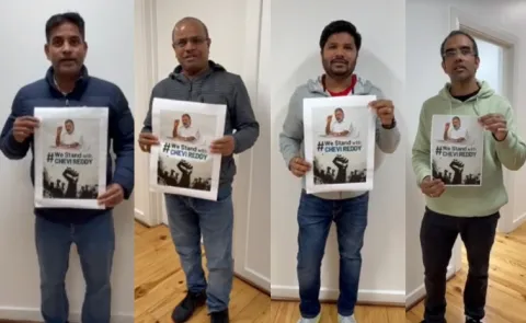 Australian Nri Reaction To Illegal Case Against Chevireddy Bhaskar Reddy4
