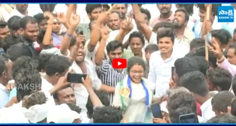 Lady Fan Superb Dance On YS Jagan Song