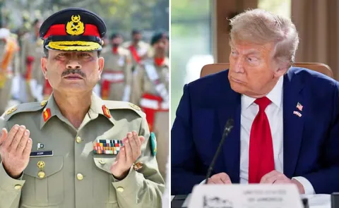 President Donald Trump Hosts Pakistan Army Chief Asim Munir15