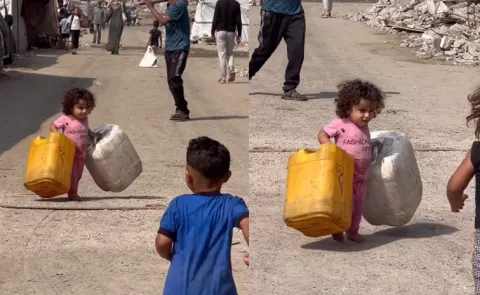 Internet Melt With This Two Years Old Gaza Kid Viral Video