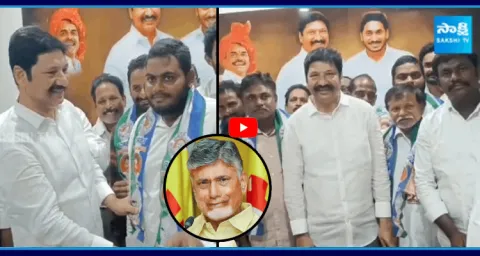 TDP Leaders Joins YSRCP In Presence Of Jogi Ramesh 1