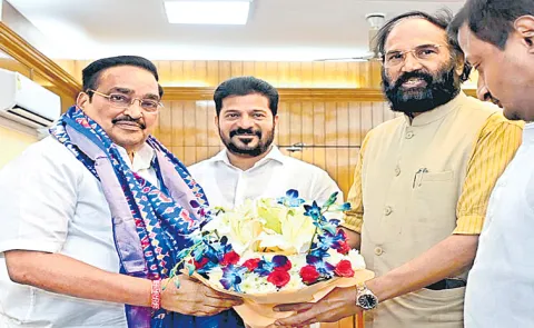 CM Revanth, Minister Uttam proposal before CR Patil on Ichampalli4