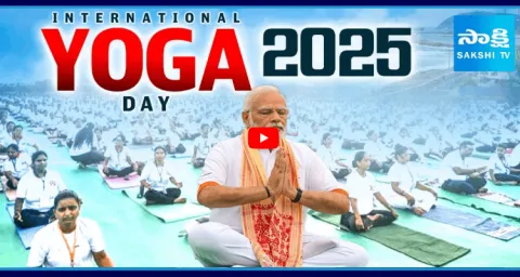 International Yoga Day Celebrations In Vizag Beach