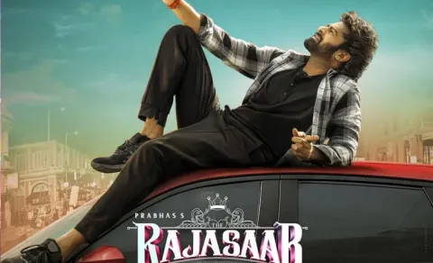 the rajasaab movie teaser visual theft