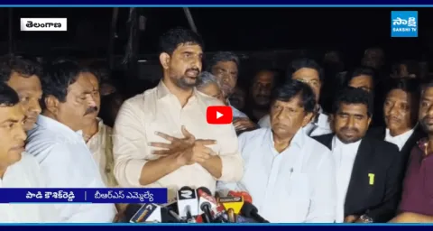BRS Kaushik Reddy Strong Warning To Congress Leaders9