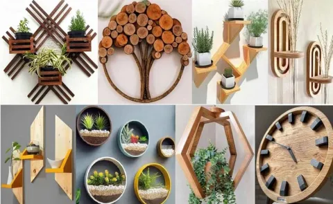 Home Decor Tips: Wooden Wall Hanging Decor Ideas