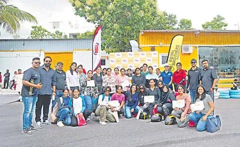 World Motorcycle Day 2025: 120 Hyderabad Women learned to ride a bike