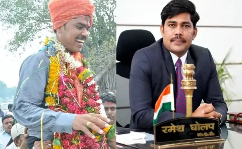 Meet specially abled son of cycle-repair shop owner who sell bangles  now IAS officer