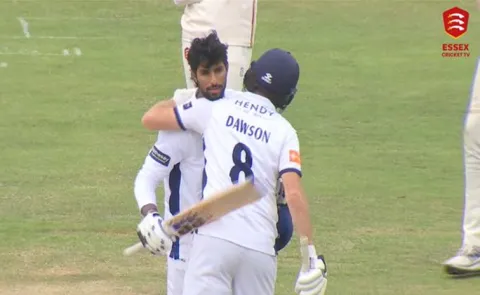 HUNDRED FOR TILAK VARMA ON HIS COUNTY DEBUT