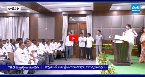 YS Jagan Hold A Meeting With YSRCP Leaders