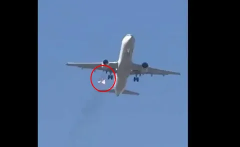 Las Vegas American Airlines flight Incident Viral