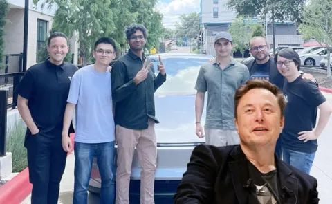 Musk Tesla first driverless Model Y Car delivery To Customer Home Details