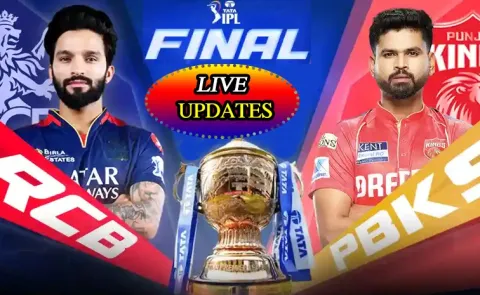 IPL 2025 Final: RCB VS PBKS Live Updates And Highlights2