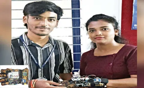 Student Karan Develops smart device for womens safety in public spaces