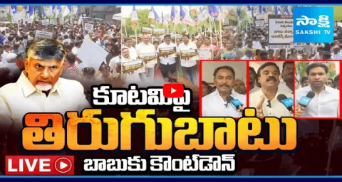 AP People Vennupotu Dinam Protest Rally Against Chandrababu Promises