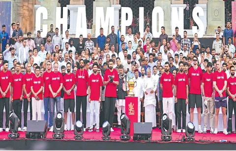 RCB victory celebration in Bengaluru7