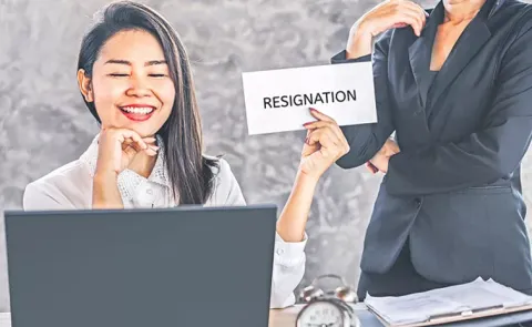 youth finance why employees resigned immediately after receiving their salaries