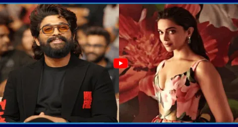 Deepika Padukone Act In Allu Arjun New Movie