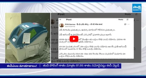 YSRCP Leader Gadikota Srikanth Reddy Shocking Post On EVMs Working Process