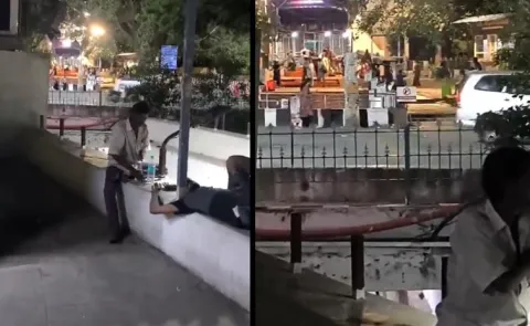 Drinkers Hulchul At Tirumala Alipiri2