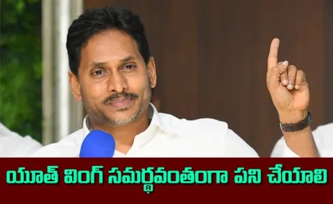 YS Jagan Key Comments At YSRCP Youth Wing Meeting News Updates