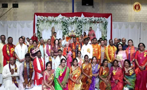 Toli ekadashi 2025 celebrated in balaji temple At london14