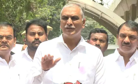 BRS Harish Rao Satirical Comments On CM Revanth Reddy