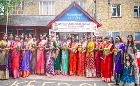 TAUK celebrated Bonalu in grand manner at London15