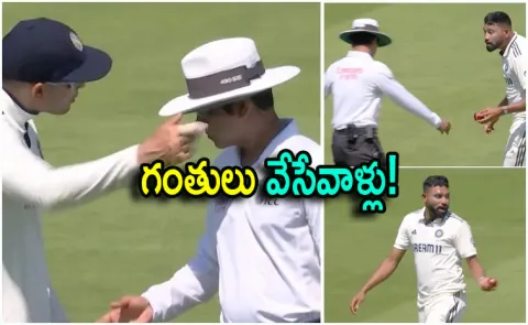 Gill Siraj Left Fuming At Umpires After Ball Change In Lords Test Gavaskar Slams