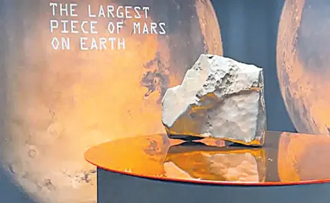 Piece Of Mars On Earth Is Up For Auction In New York