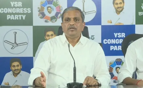Sajjala Ramakrishna Reddy Fires on Chandrababu Naidu