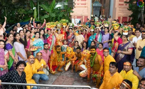 Bonalu 2025 Jatra Organised By Telangana Cultural Society Singapore2