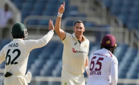WI VS AUS 3rd Test: Scott Boland Becomes 10th Australian With A Test Hat Trick6
