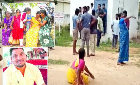 Wife and Husband Incedent In Peddapalli