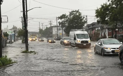 New York City subway and streets flood after intense rains14