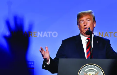 NATO alliance reconciliation with US President Donald Trump