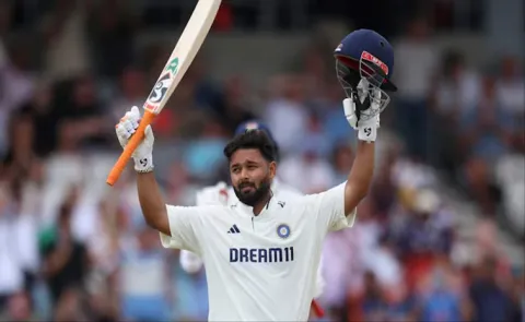 RISHABH PANT MOVE TO NUMBER 6 IN ICC TEST BATTING RANKINGS